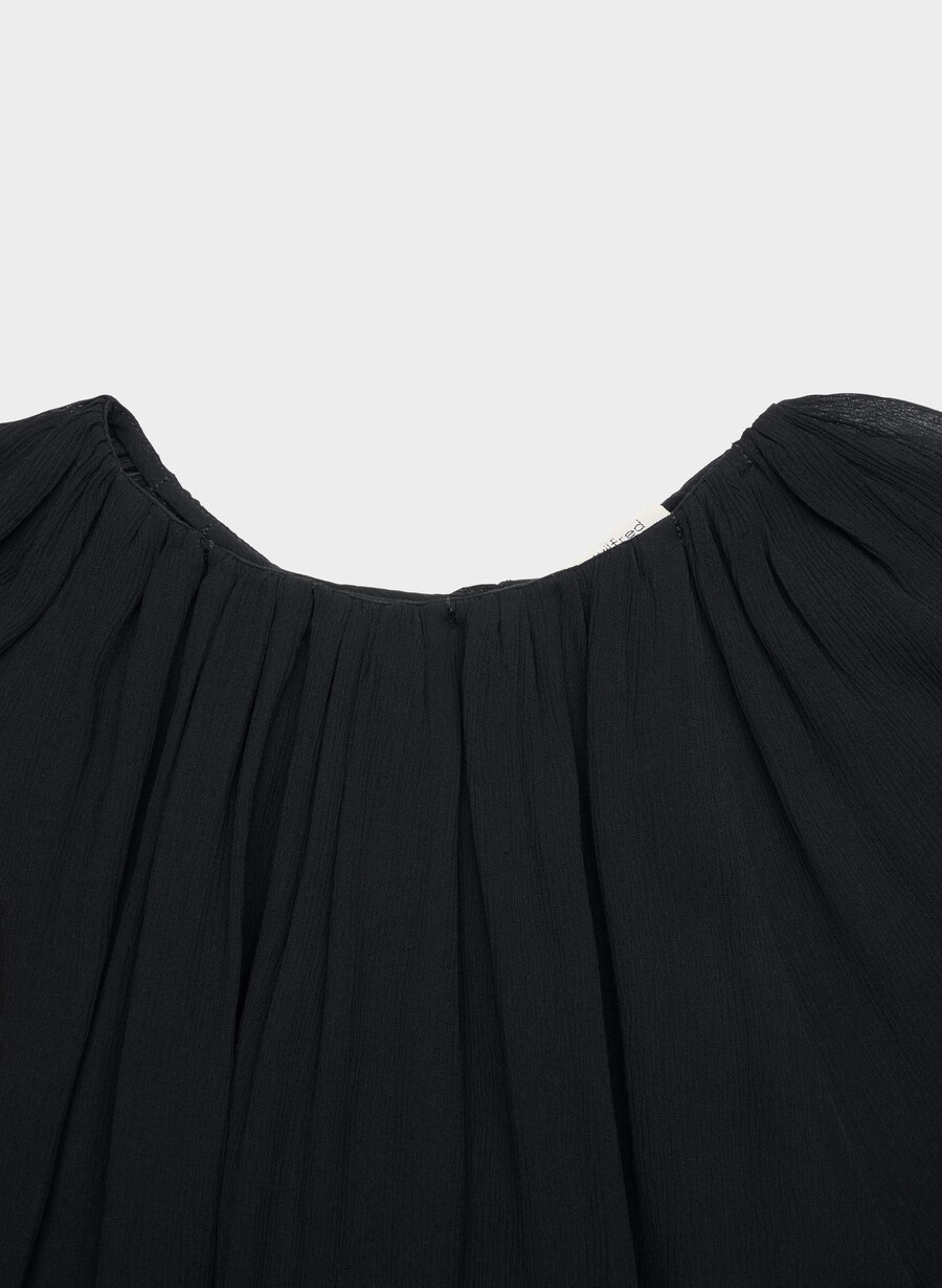 monet blouse black