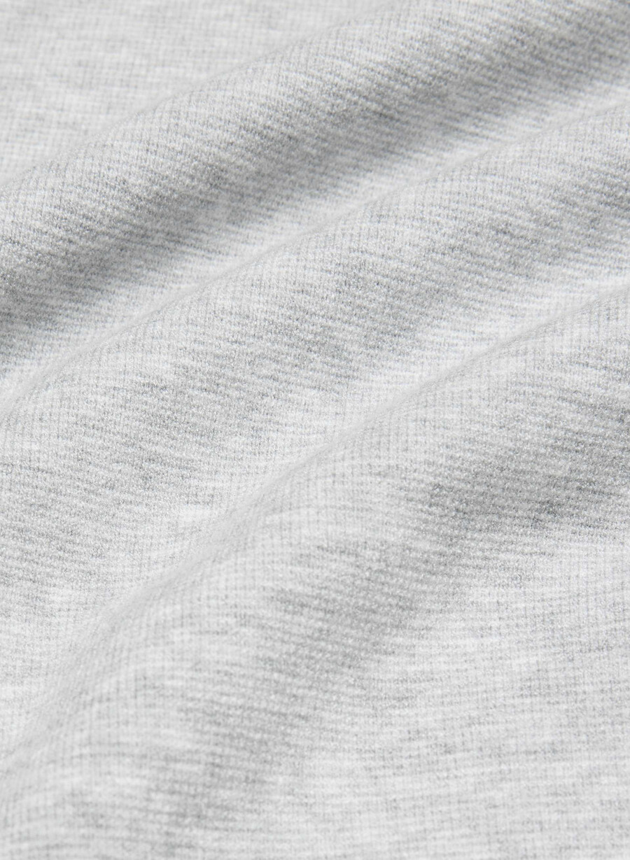 crescendo sweater - wonder yarn heather chrome
