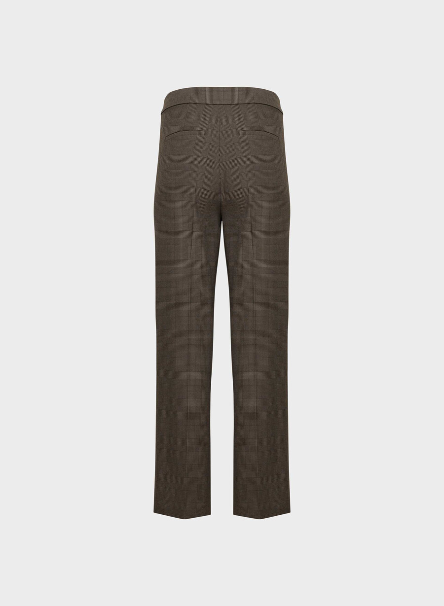 tailor pant - twill merle chk cl tph chr
