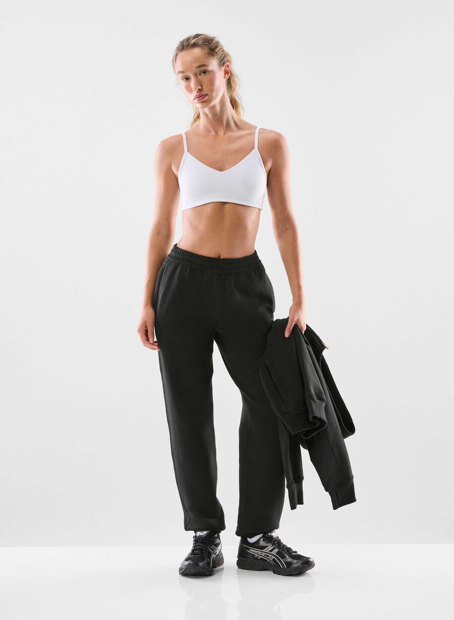 formafleece lunge jogger black