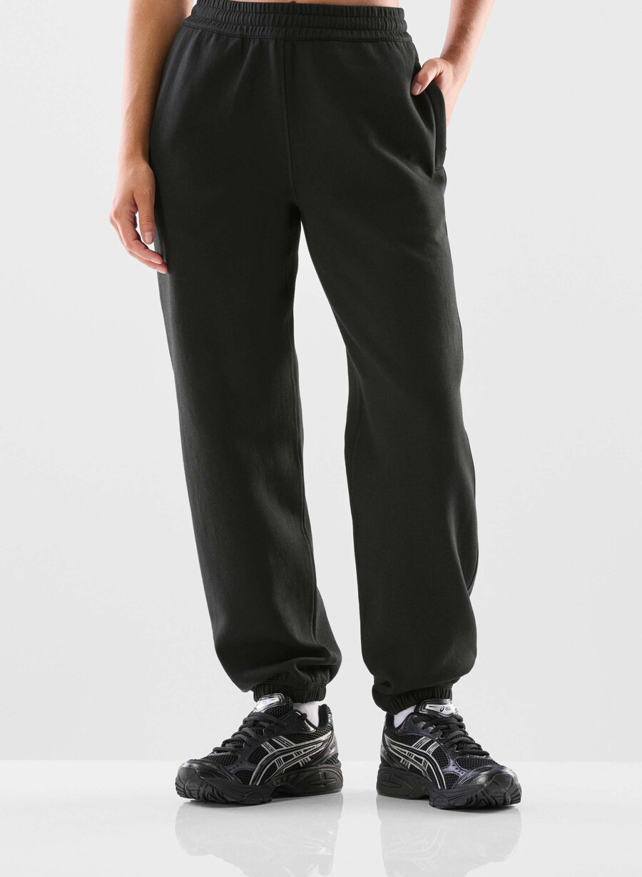 formafleece lunge jogger black