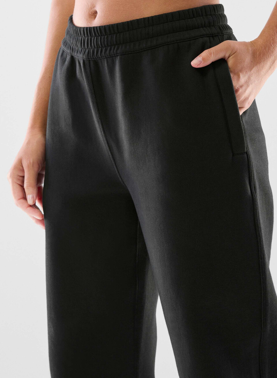 formafleece lunge jogger black