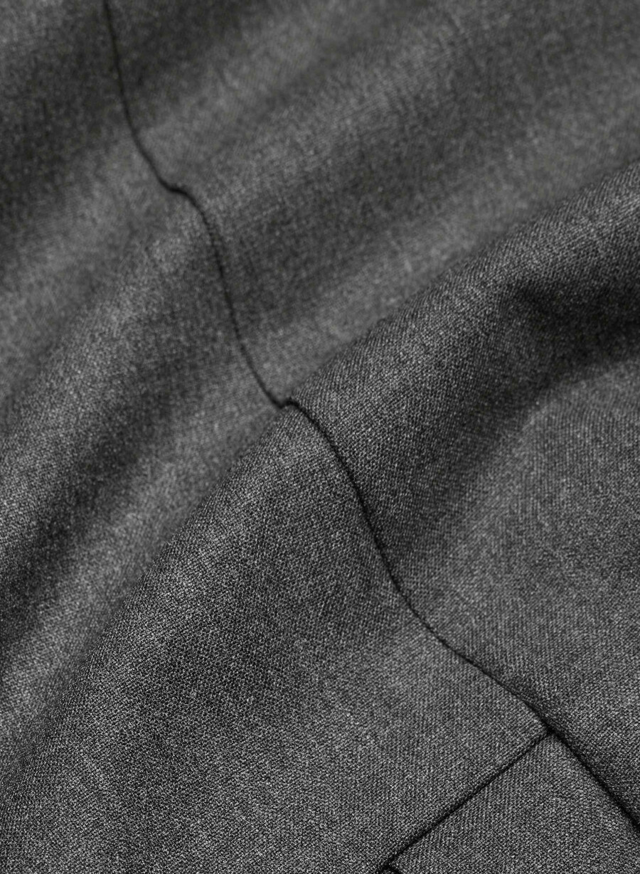 bridle dress heather charcoal