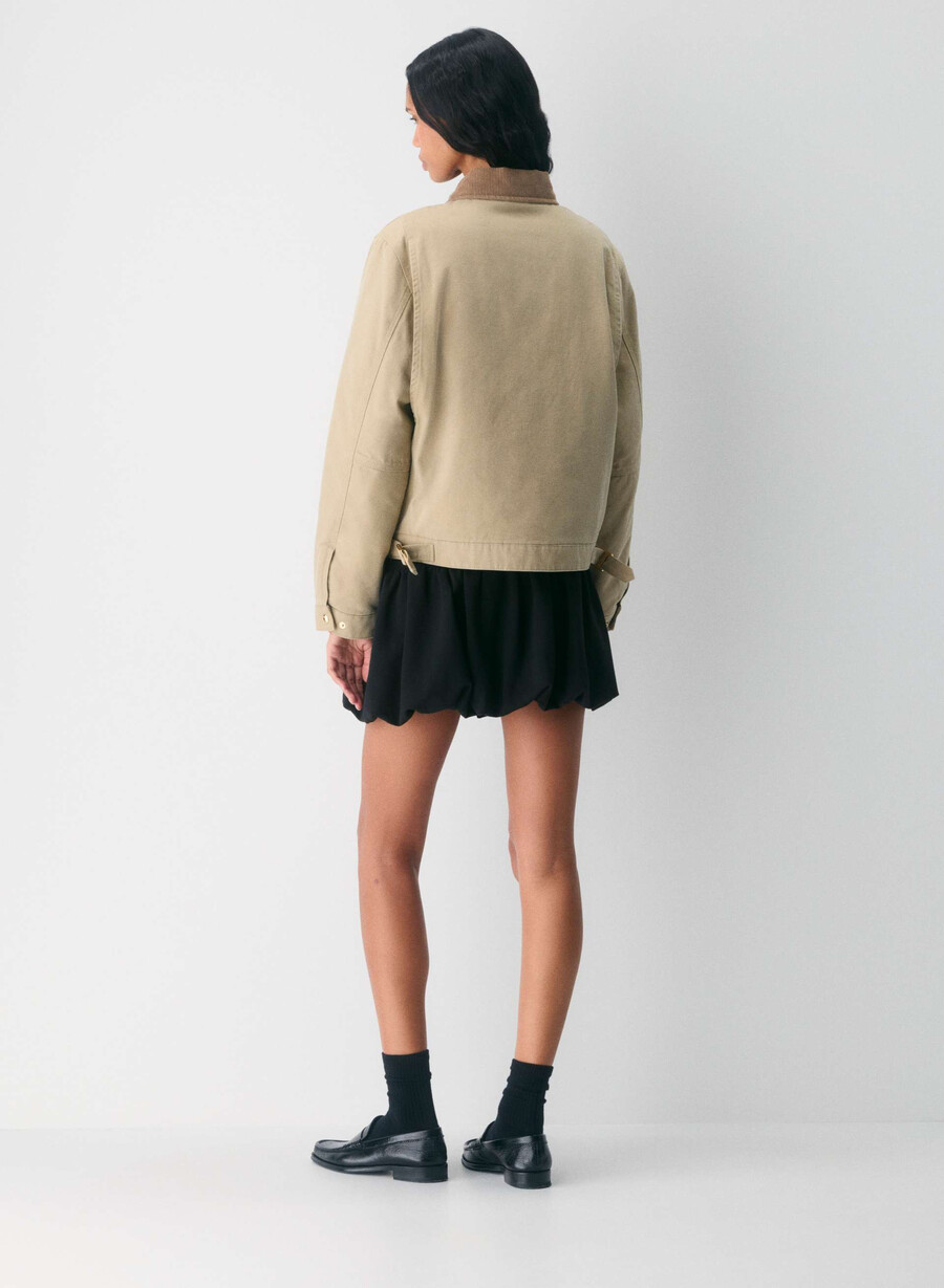 barkley hip workwear jacket tan khaki