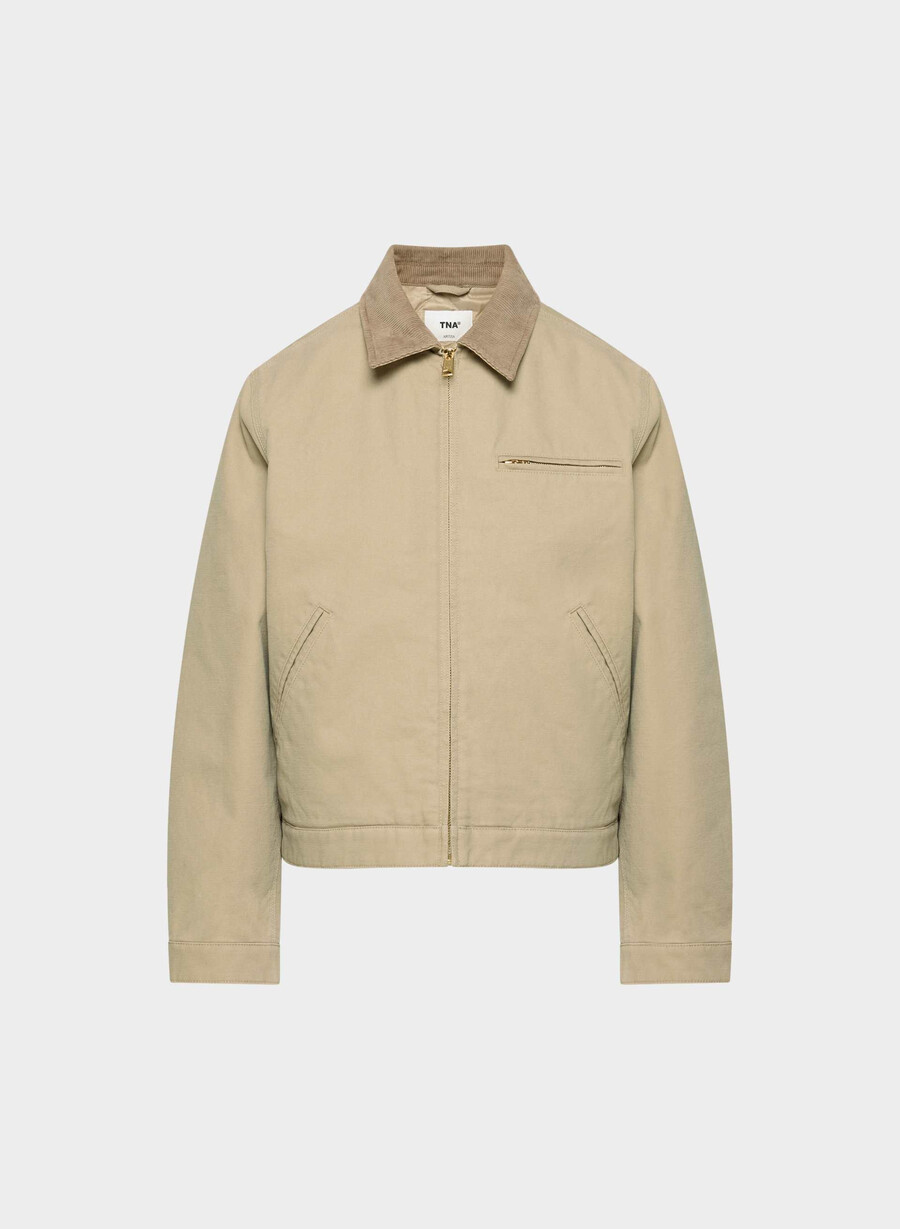 barkley hip workwear jacket tan khaki