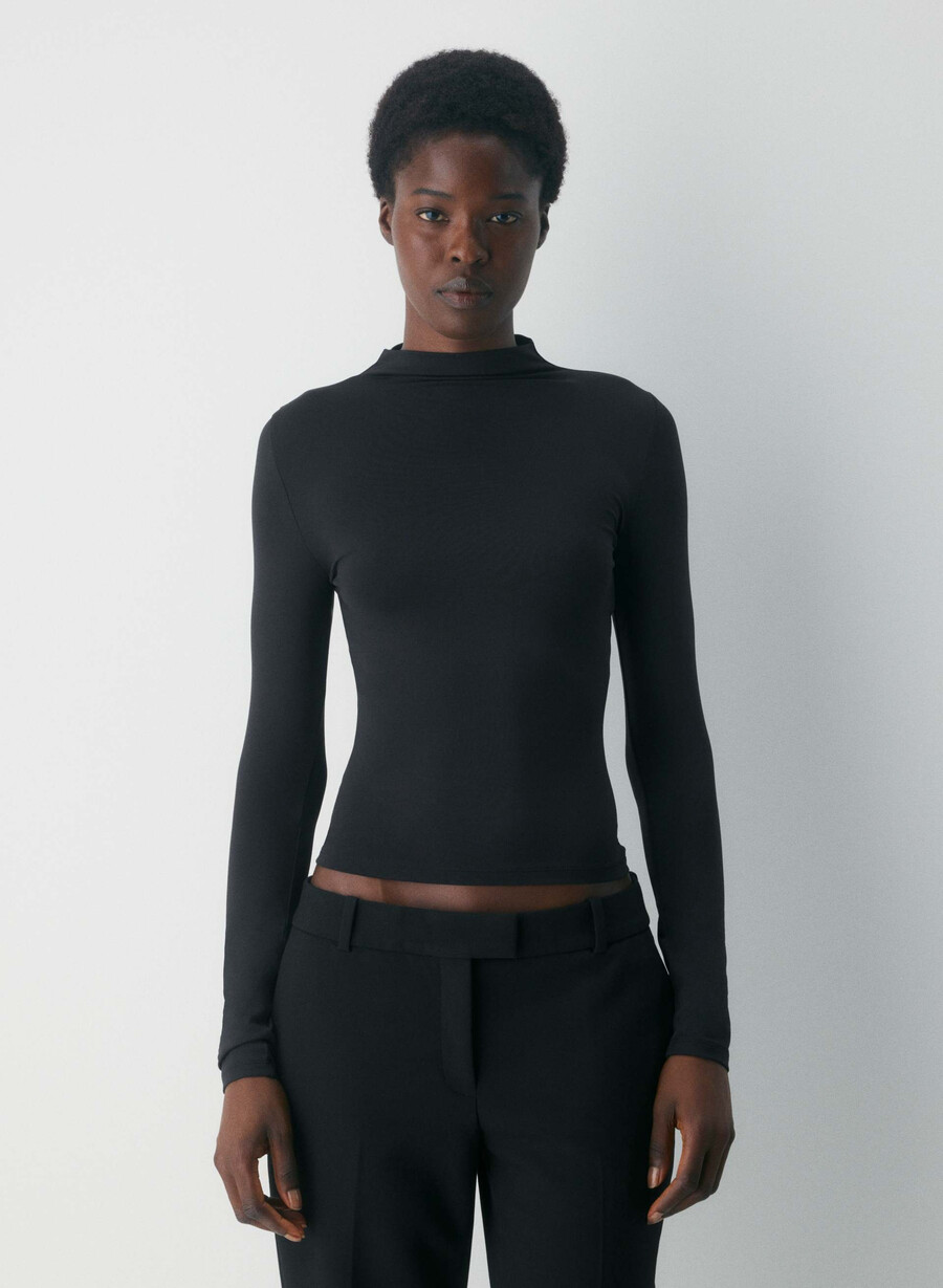 original contour lyric mockneck black