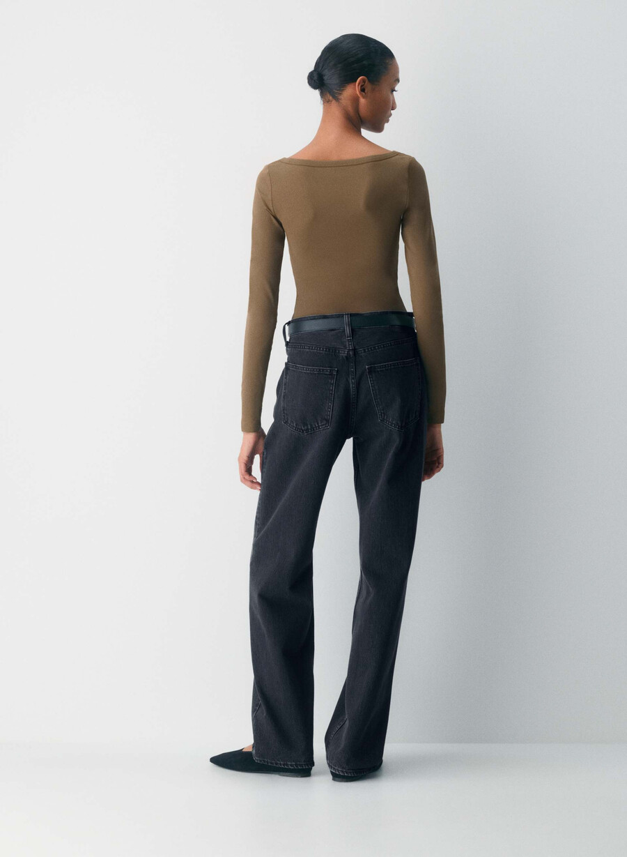 original contour archer longsleeve cello brown