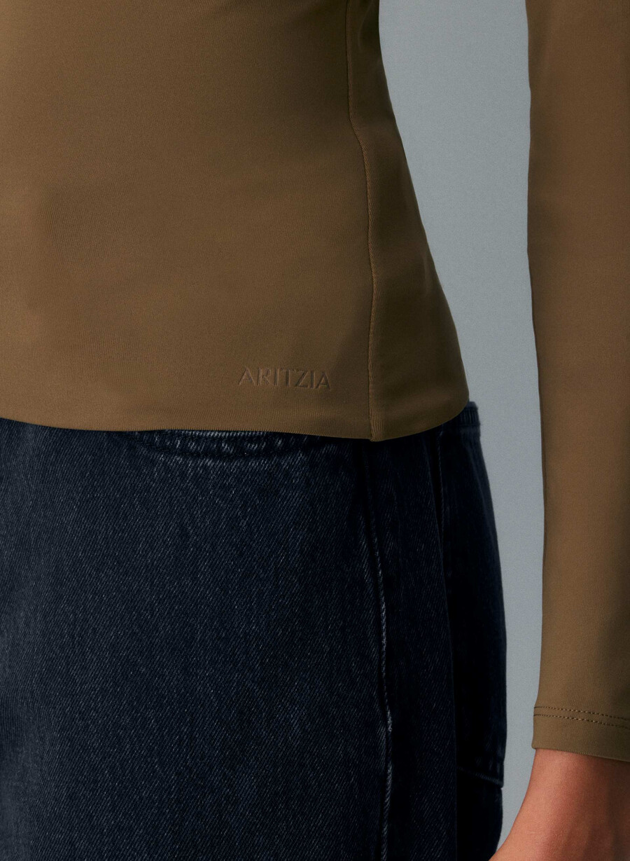 original contour archer longsleeve cello brown
