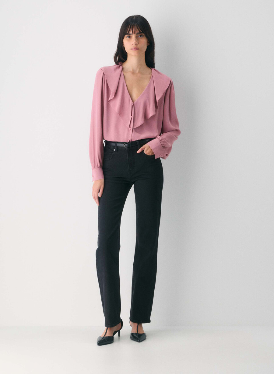 paradise blouse frozen berry