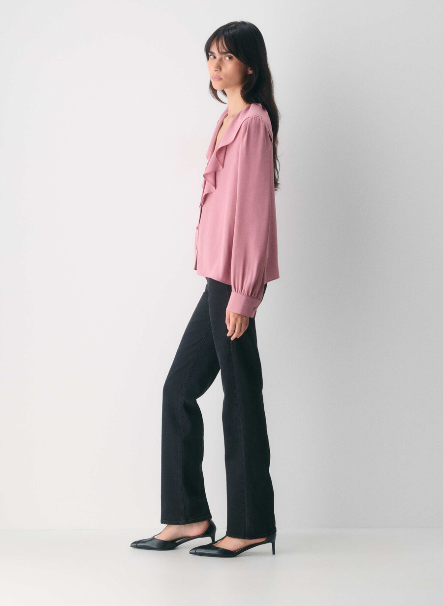paradise blouse frozen berry