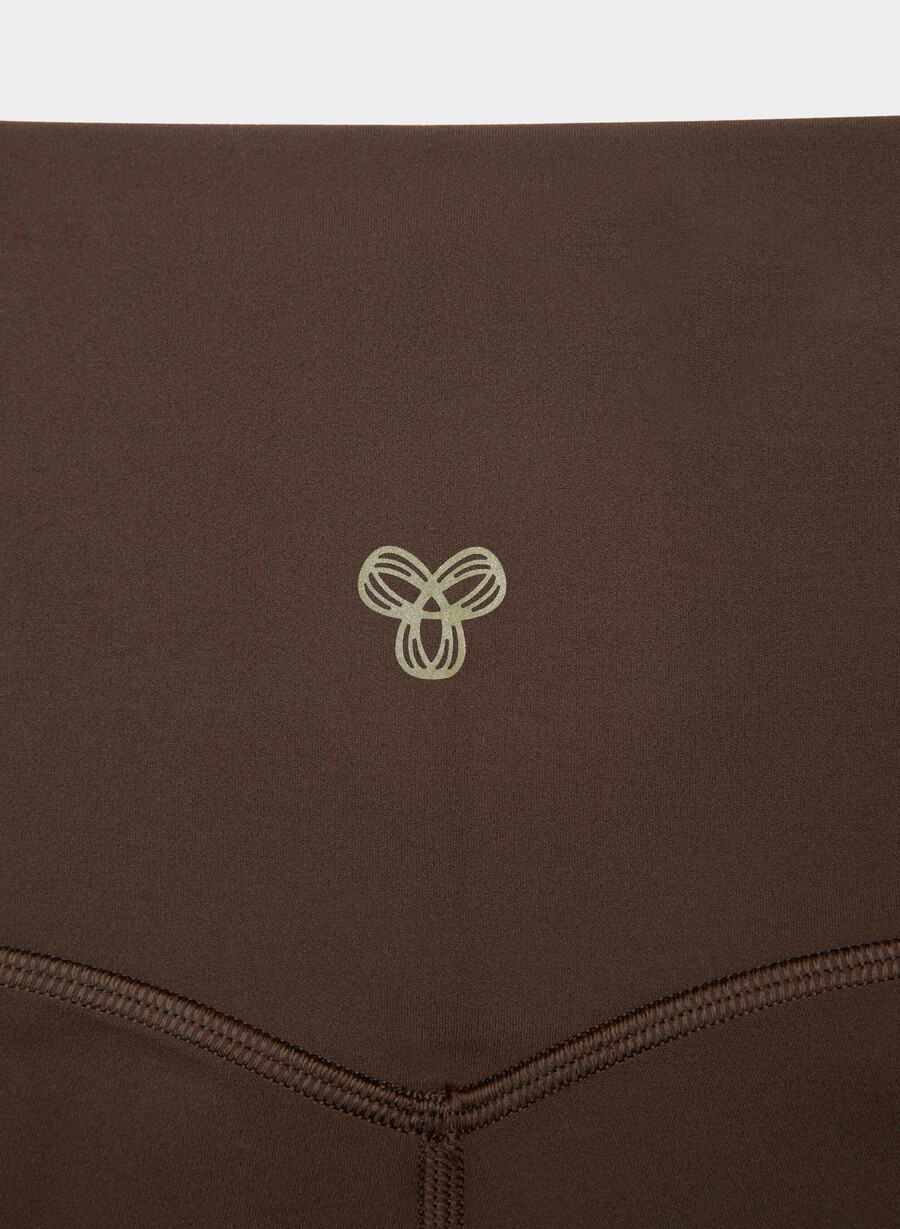 butter cheeky infinite hi flare 32 legging rich mocha brown