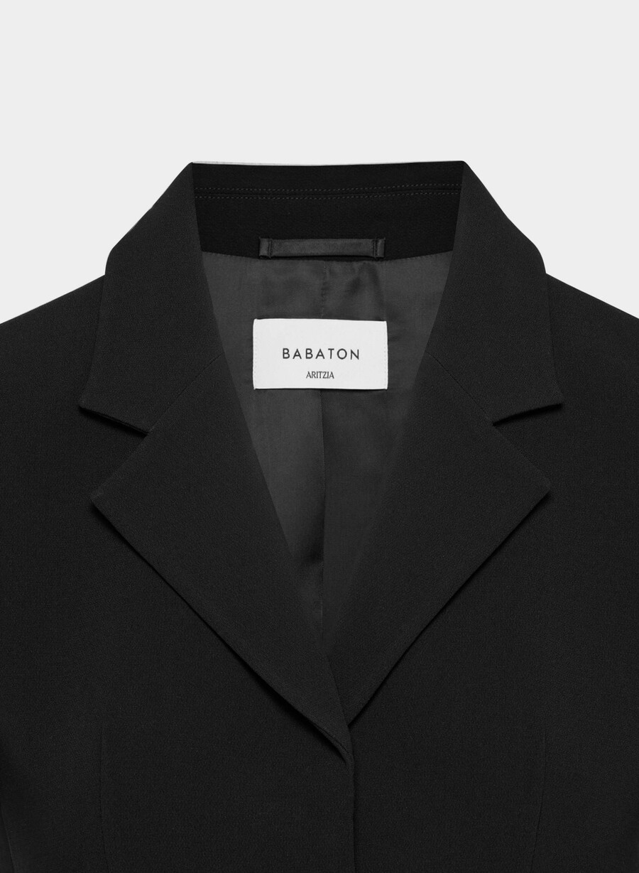 brynn jacket - sway crepe black