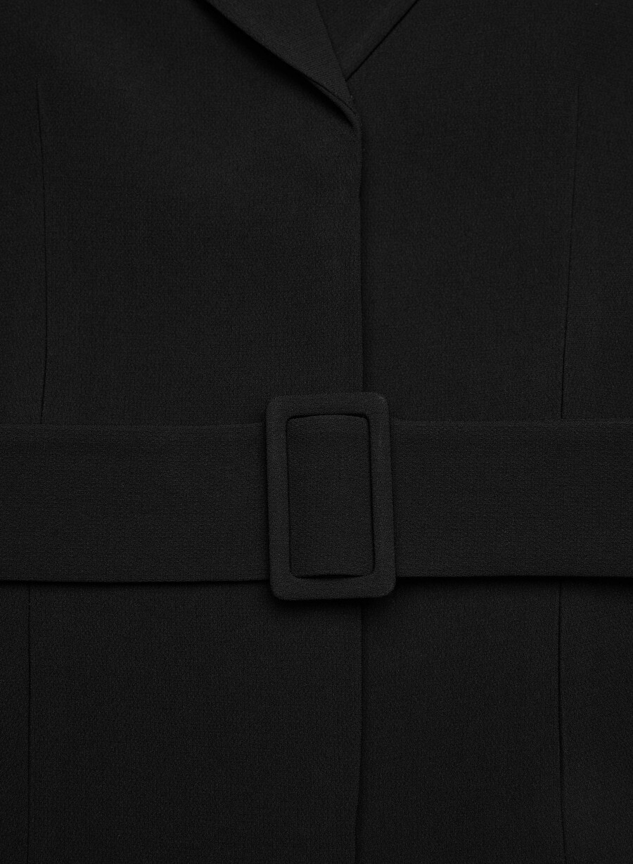 brynn jacket - sway crepe black