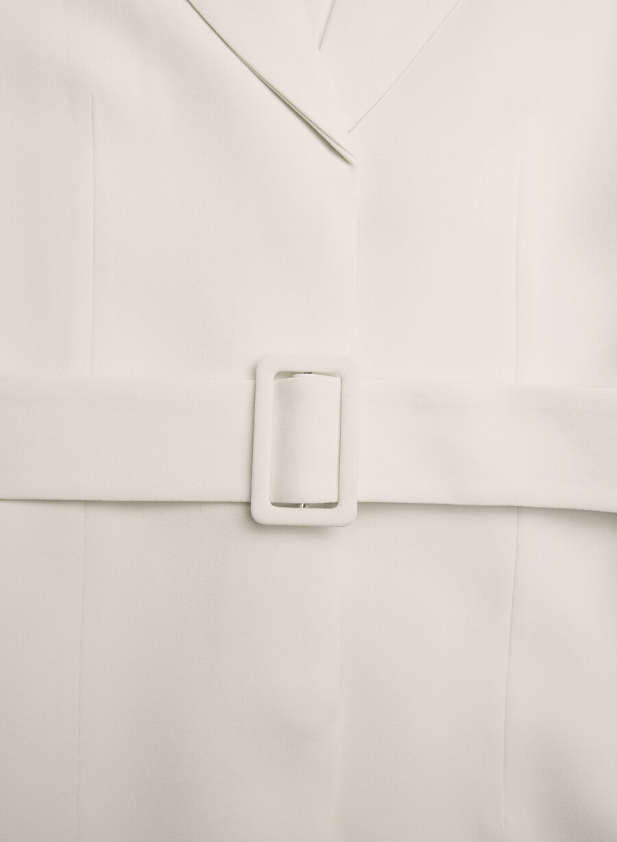 brynn jacket - sway crepe vintage white