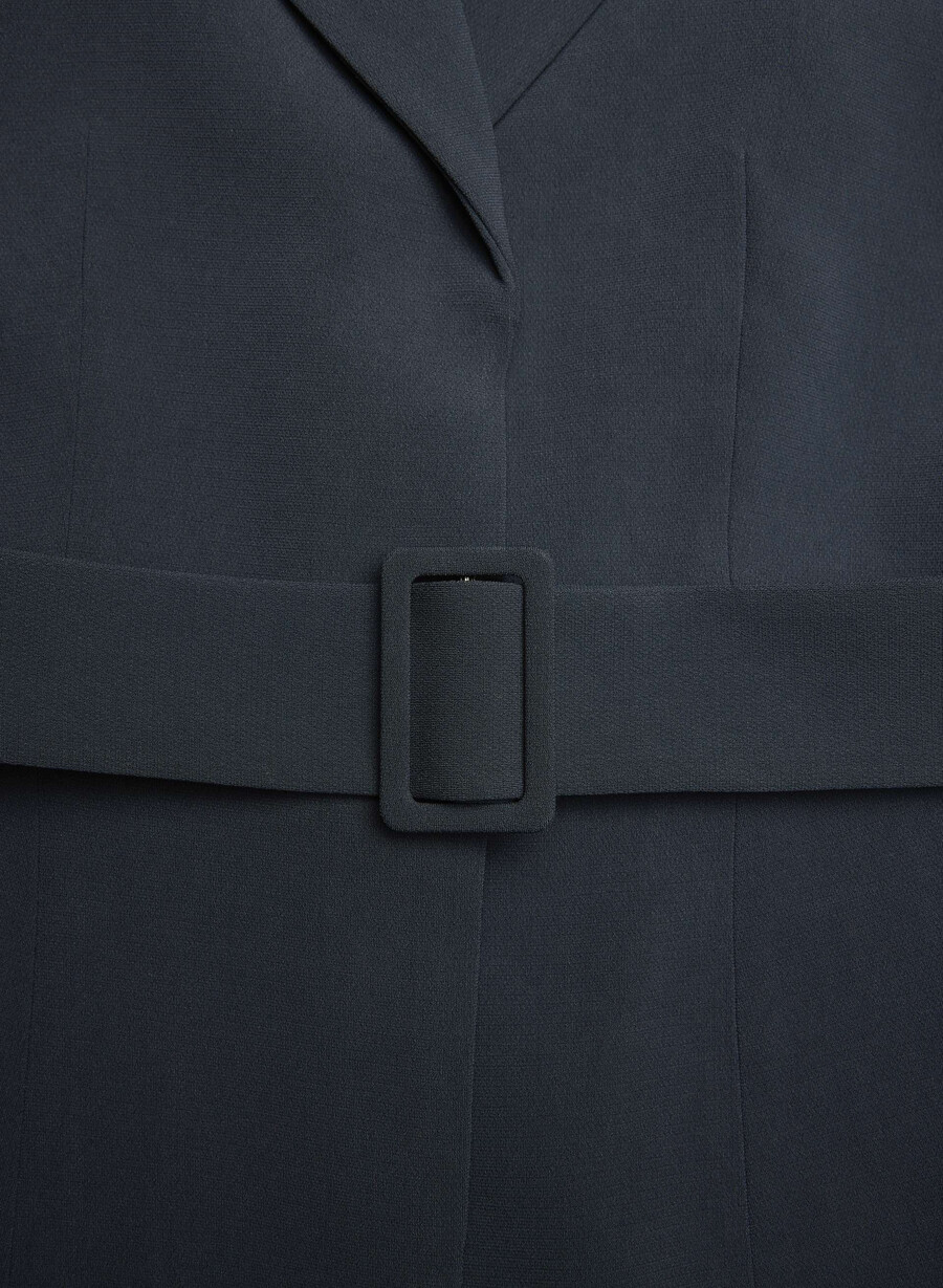 brynn jacket - sway crepe dark night navy