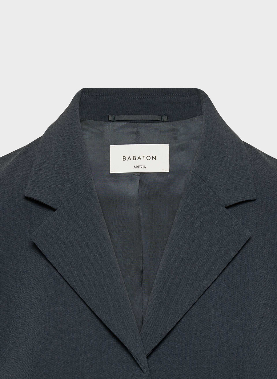 brynn jacket - sway crepe dark night navy