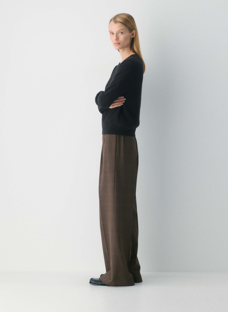partner pant - ressential light lmbrt chk r mc brblk