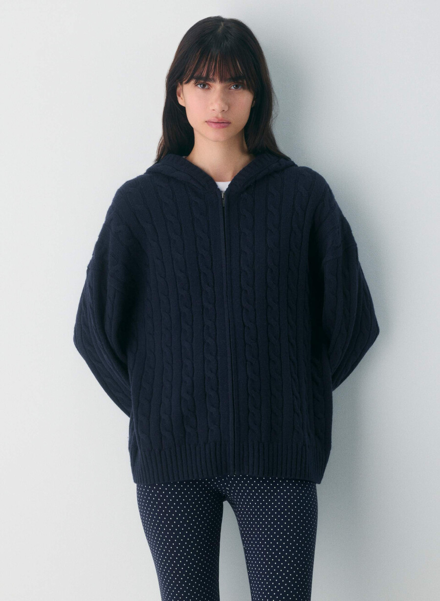 octavia hip zip hoodie admiral