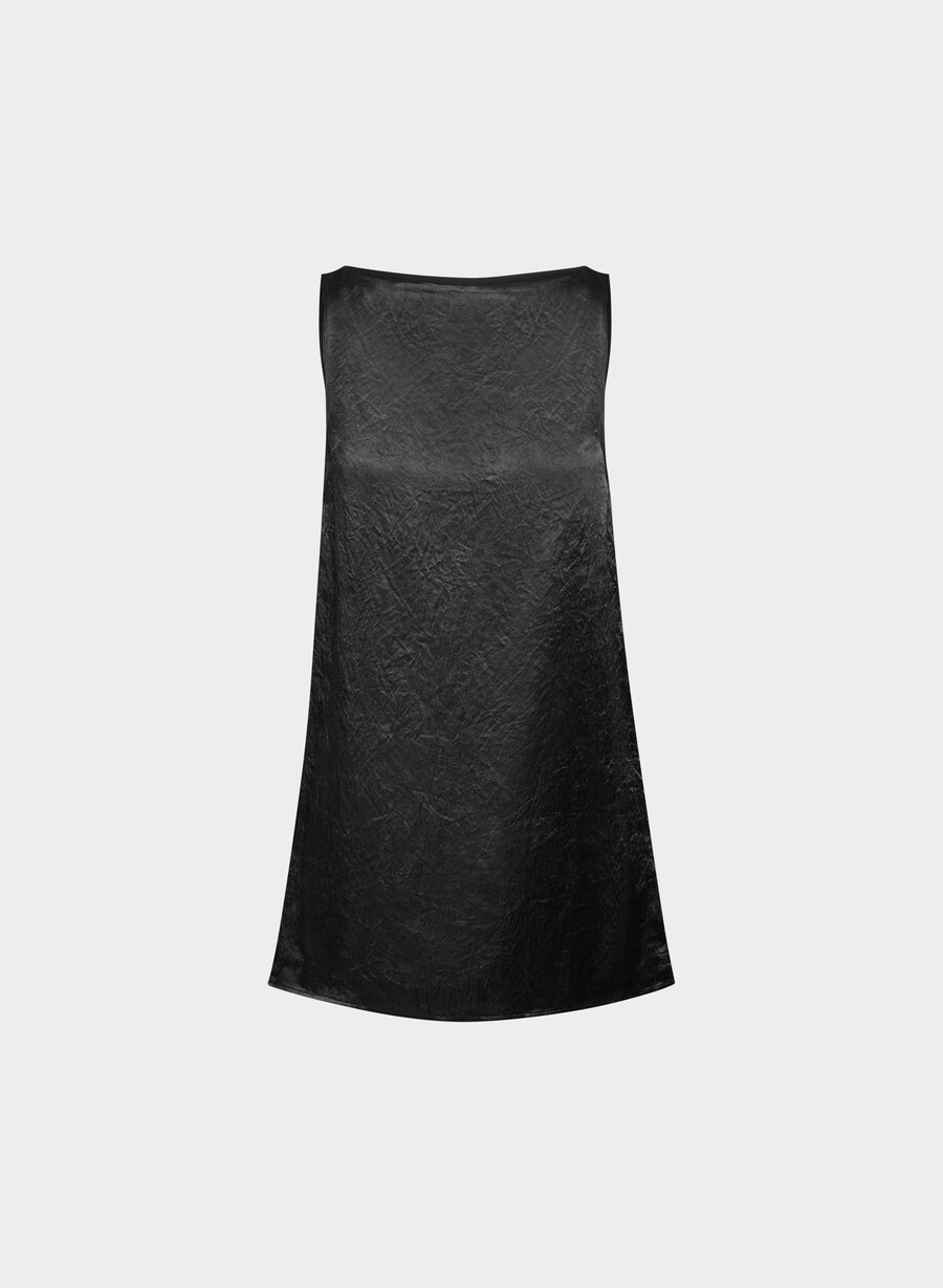 era satin dress cordovan