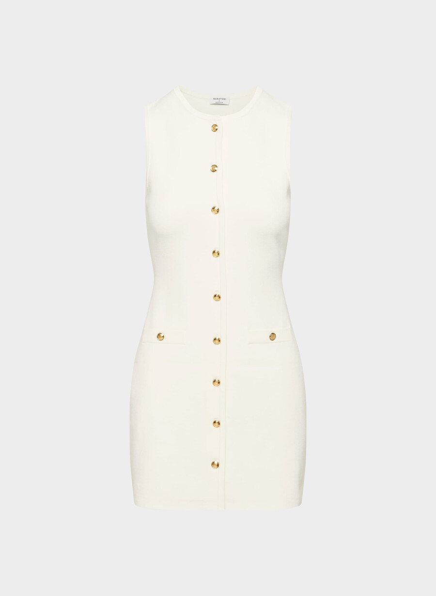 draper dress light birch