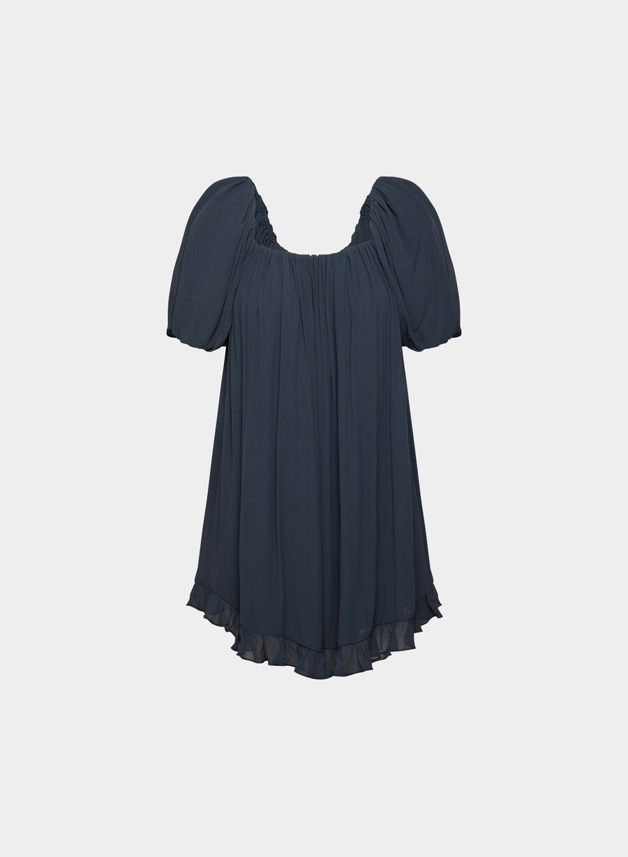sunset dress dark night navy