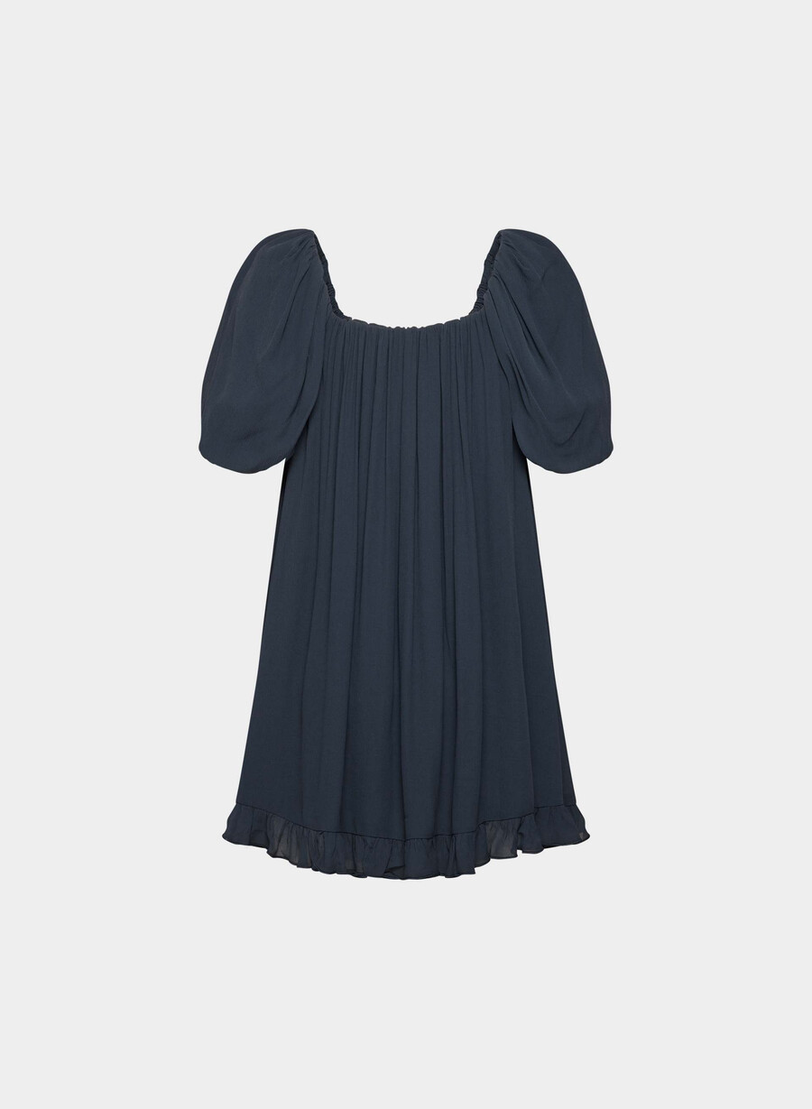 sunset dress dark night navy