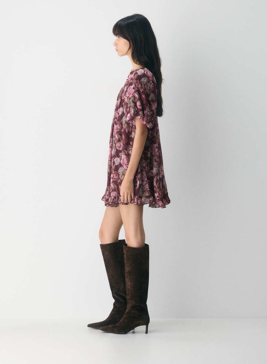 sunset dress cordovan frzn berry