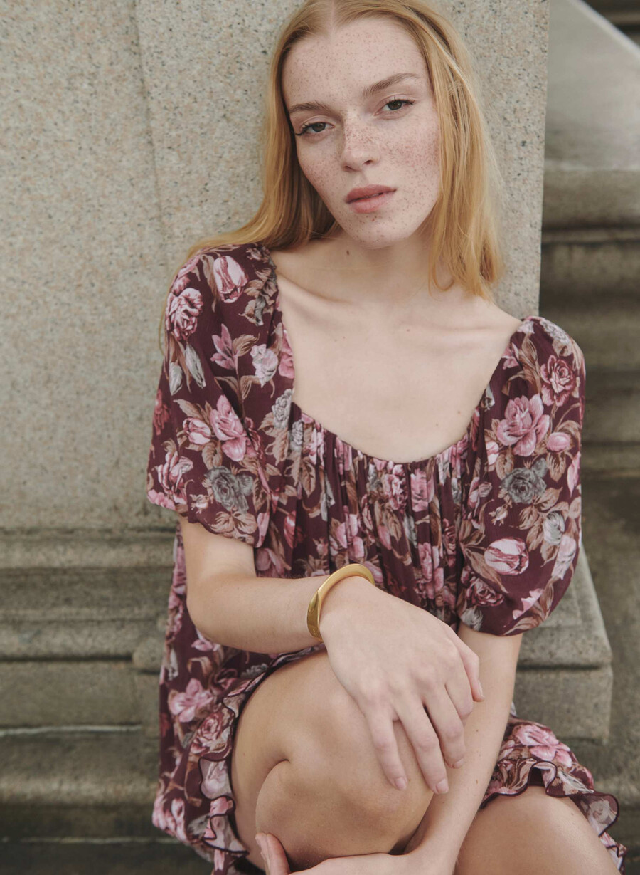 sunset dress cordovan frzn berry