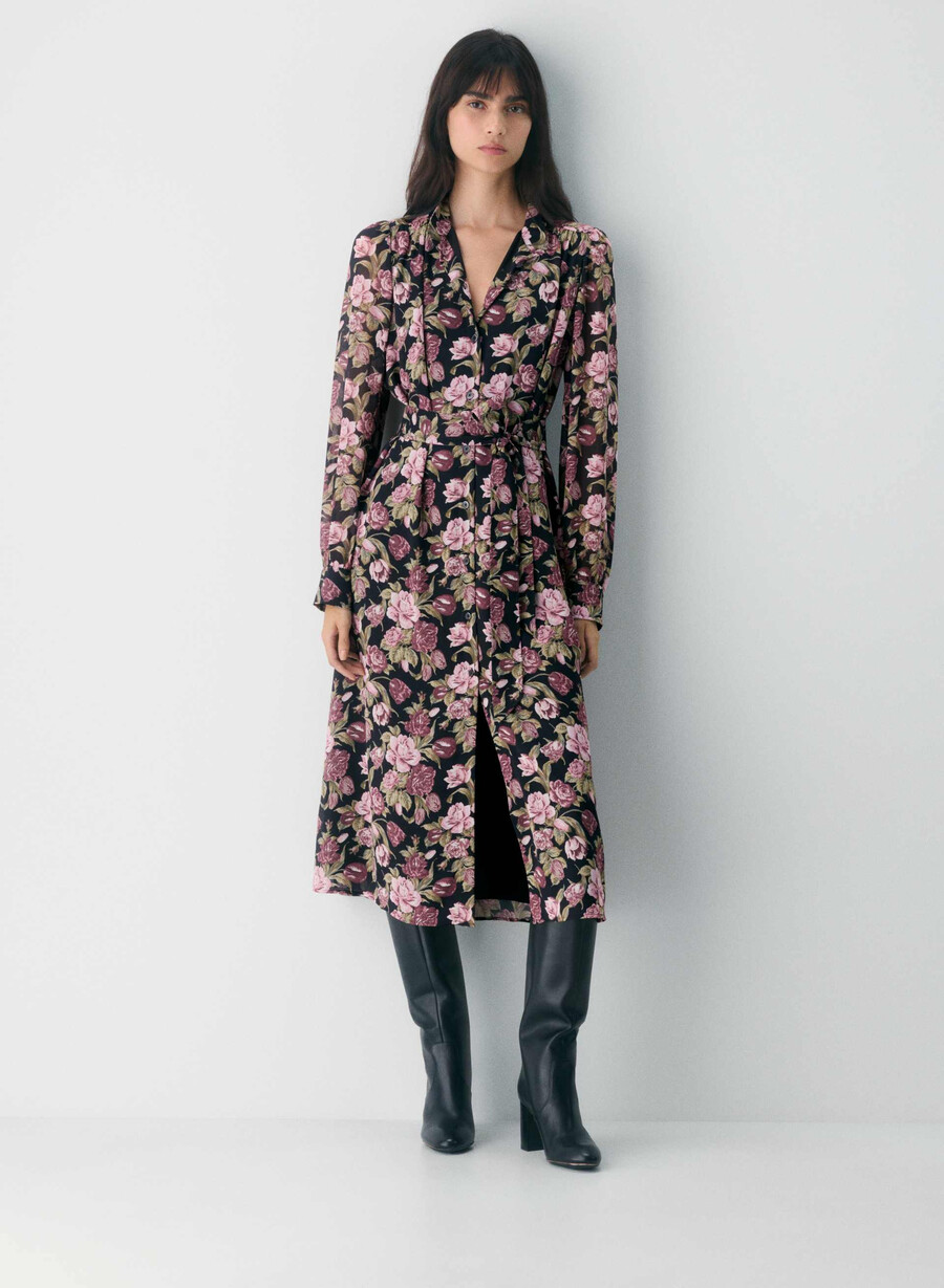 broadway dress black frzn berry