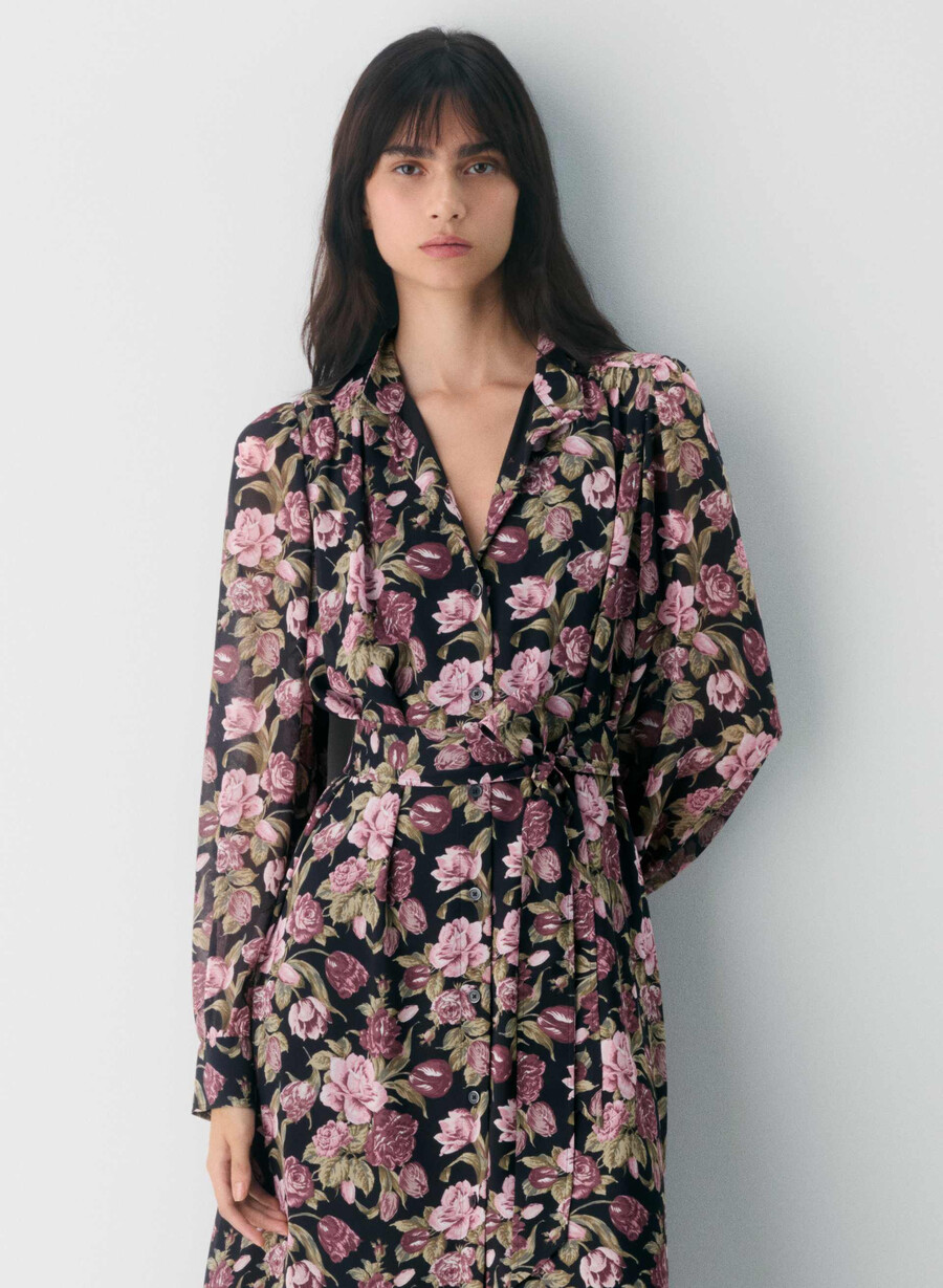 broadway dress black frzn berry