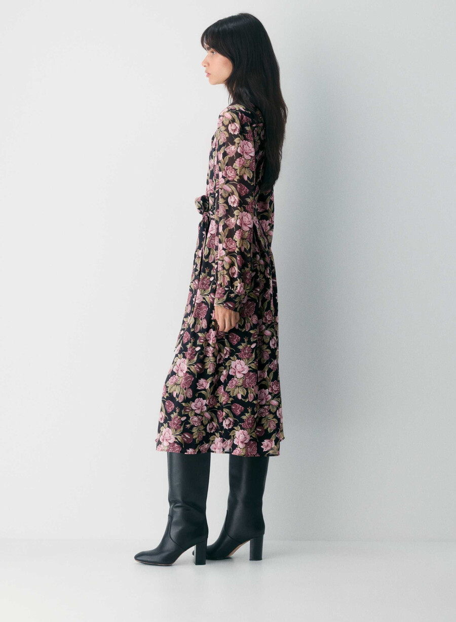 broadway dress black frzn berry
