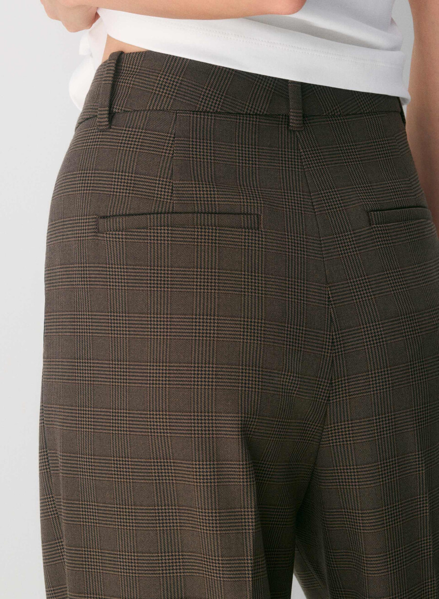 the effortless pant - twill blk strp dk nt nvyg