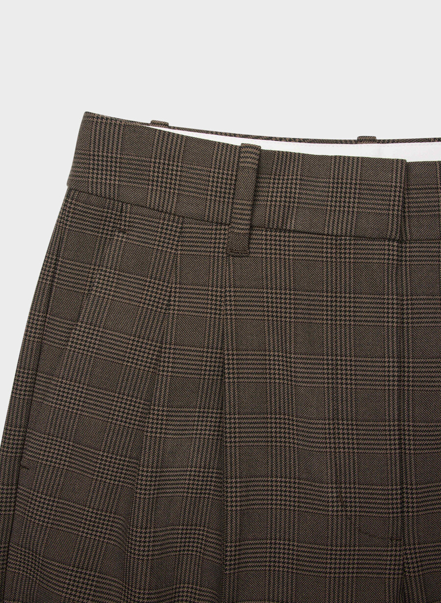 the effortless pant - twill merle chk cl tph ch