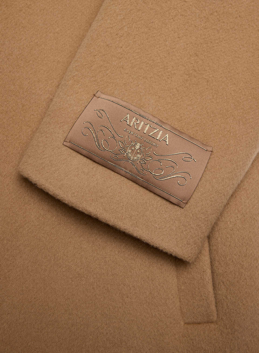 the only coat - soft wool cashmere saville
