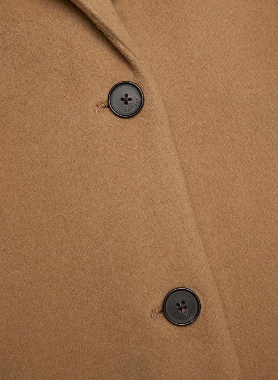 the only coat - soft wool cashmere saville
