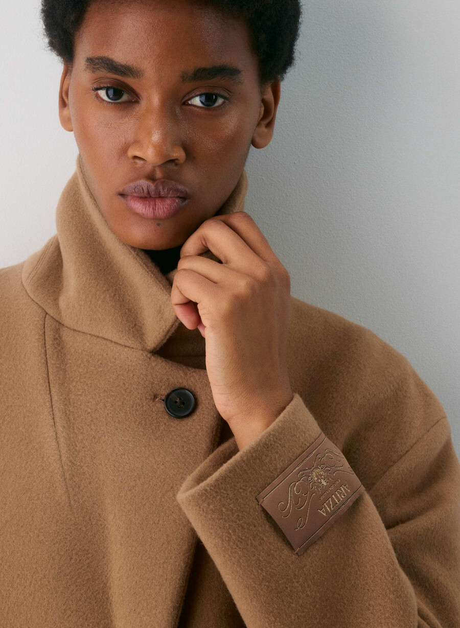 the only coat - soft wool cashmere saville