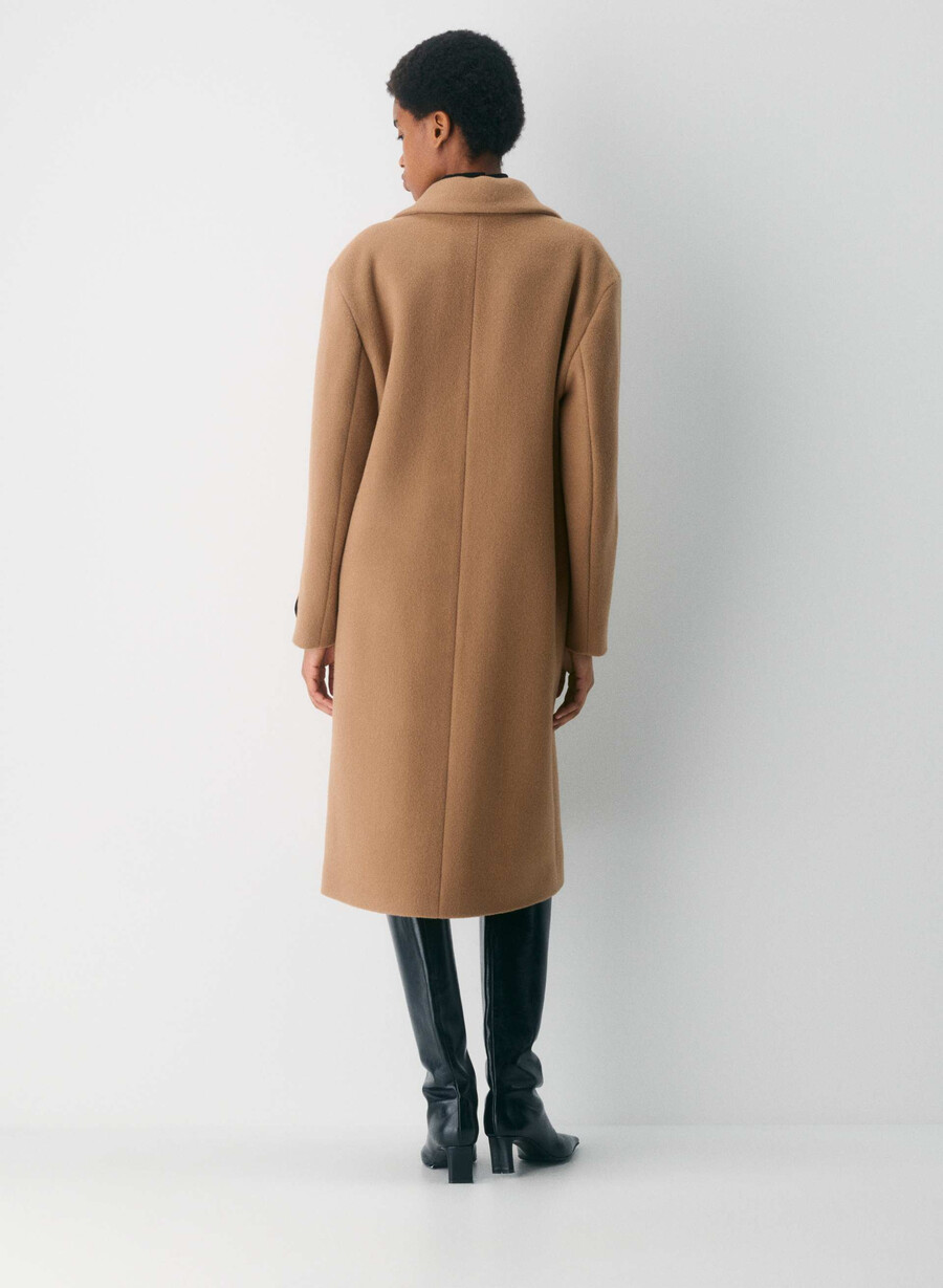 the only coat - soft wool cashmere saville