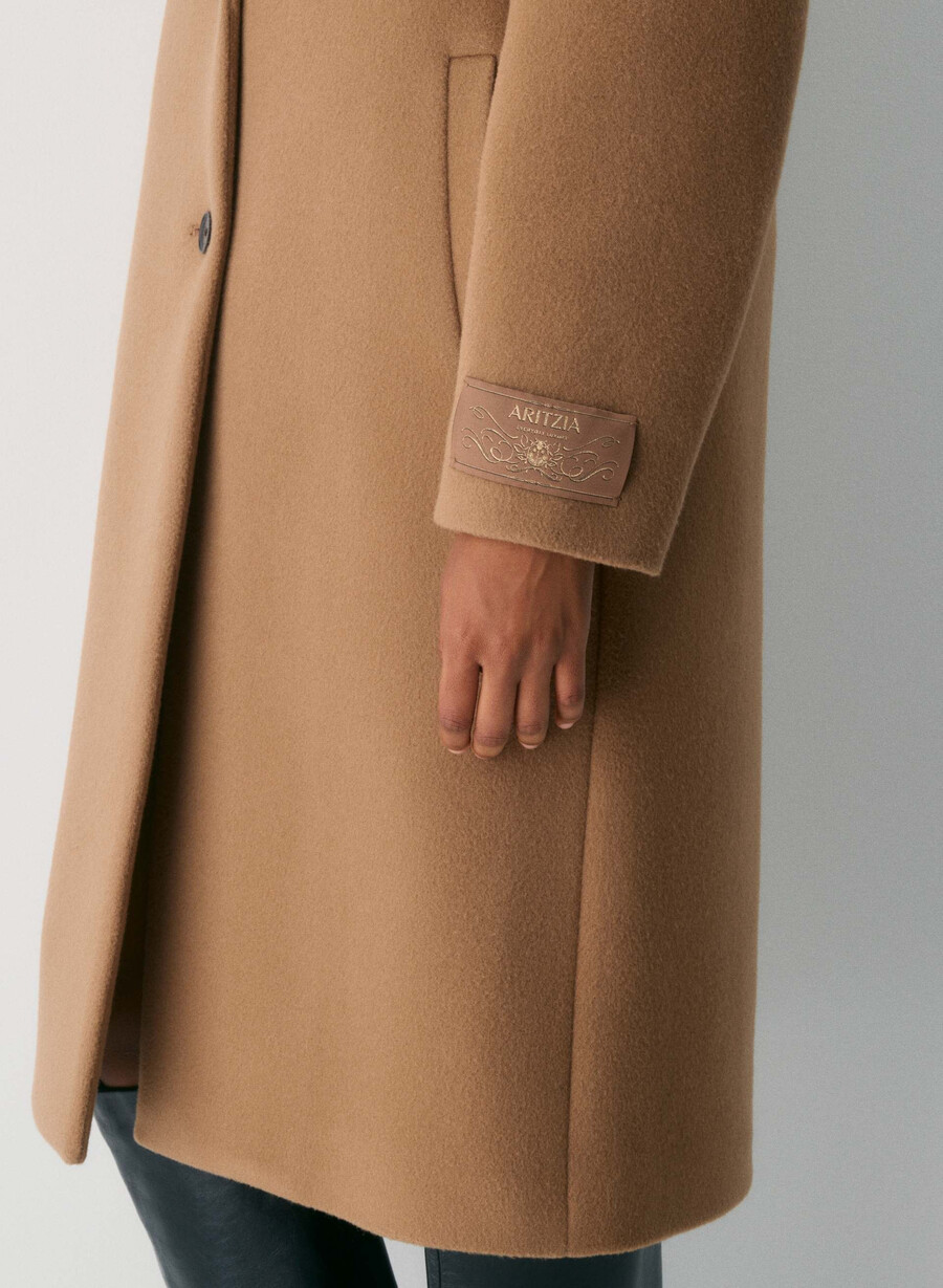 the only coat - soft wool cashmere saville