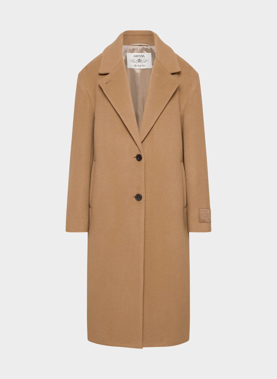 the only coat - soft wool cashmere saville