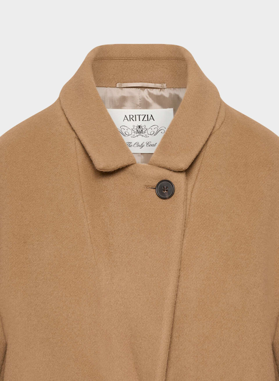 the only coat - soft wool cashmere saville