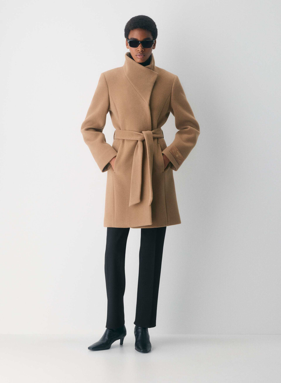 the connor coat - soft wool cashmere saville