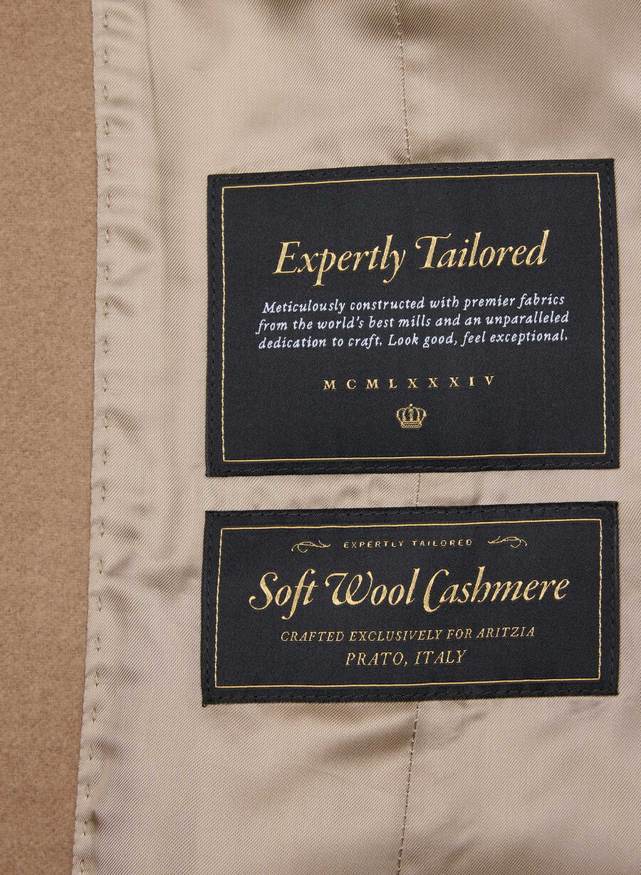 the connor coat - soft wool cashmere saville