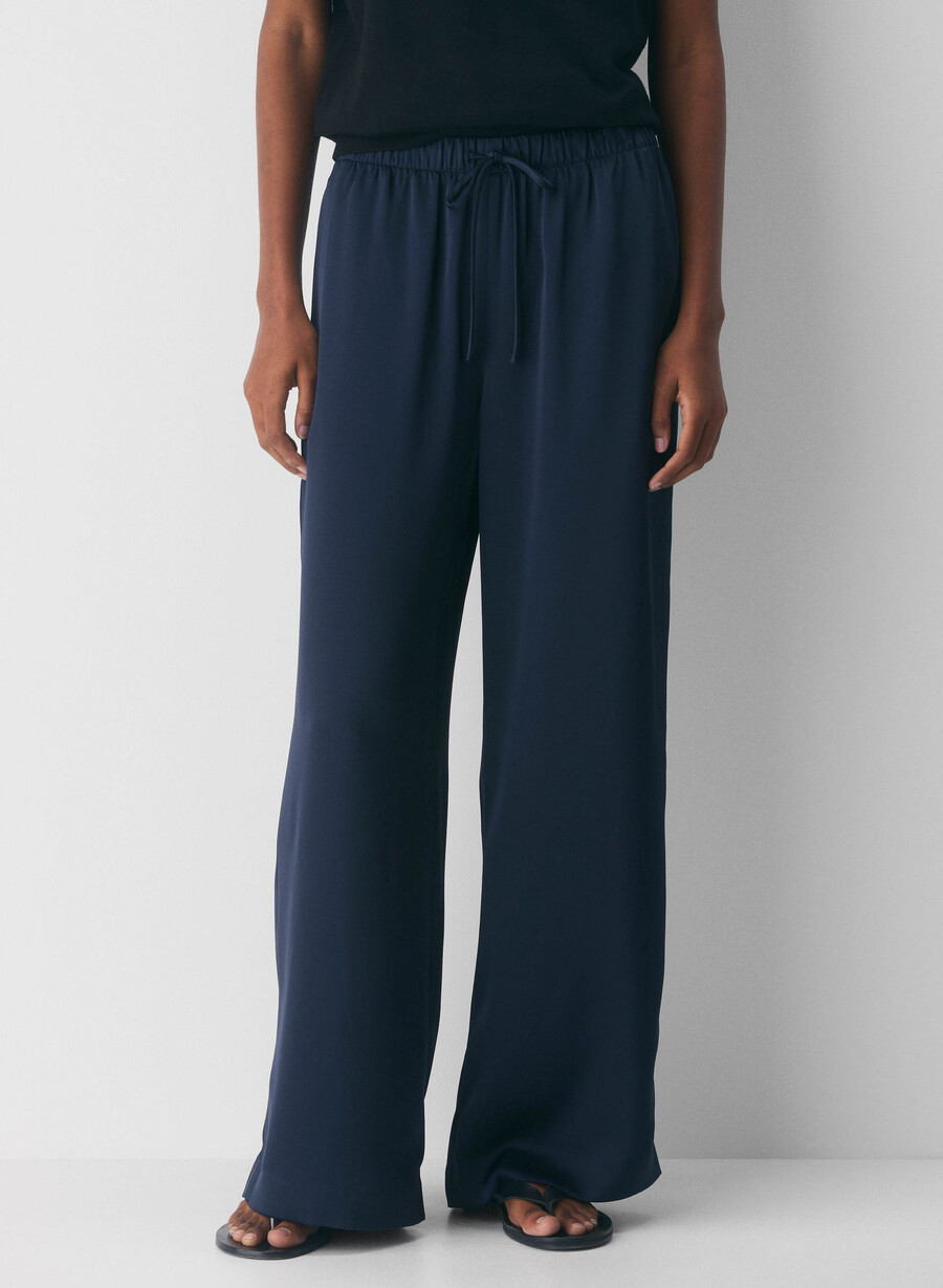 the lodge pant - satin admiral