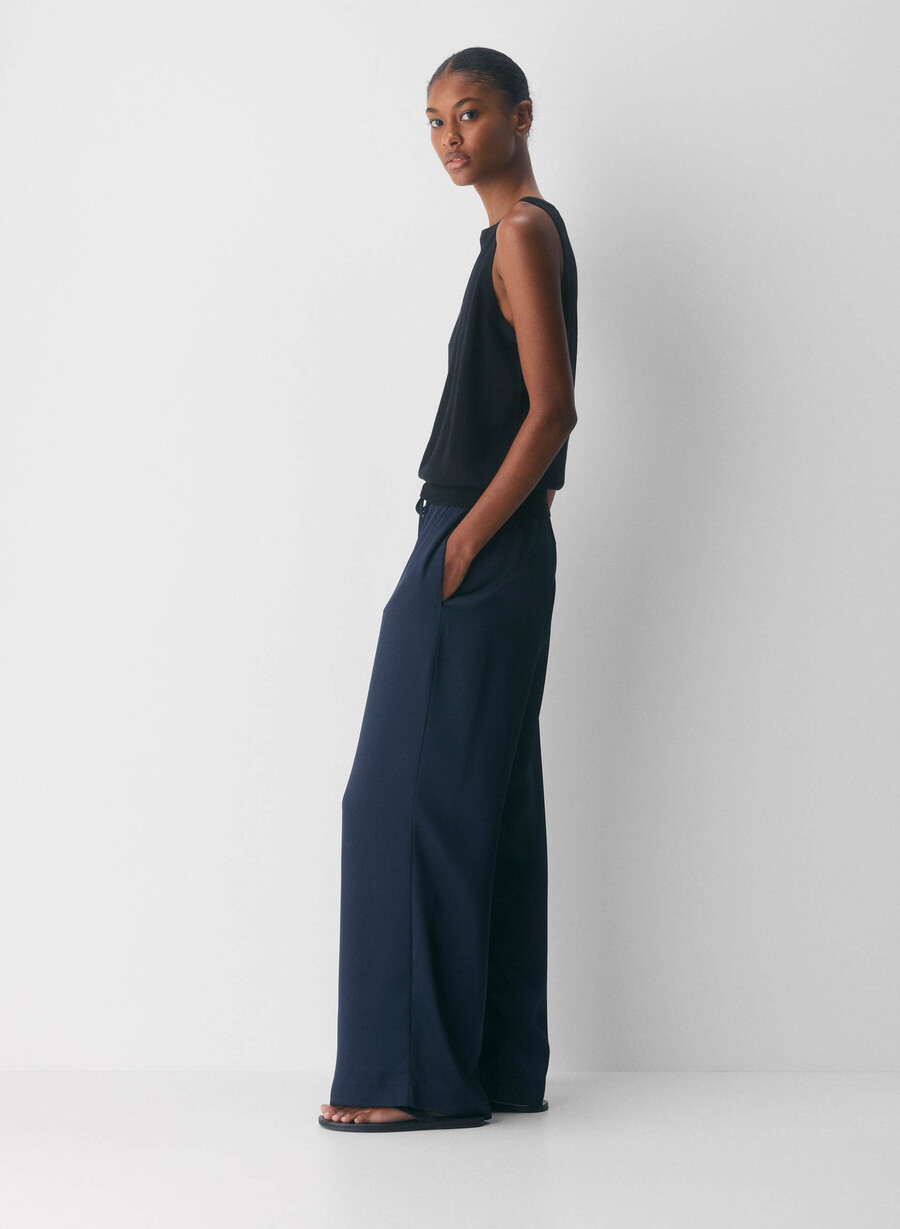 the lodge pant - satin admiral