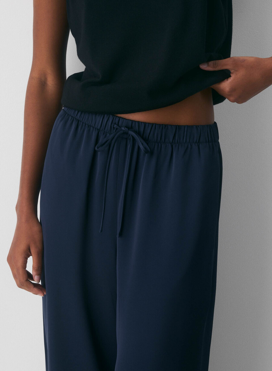 the lodge pant - satin admiral