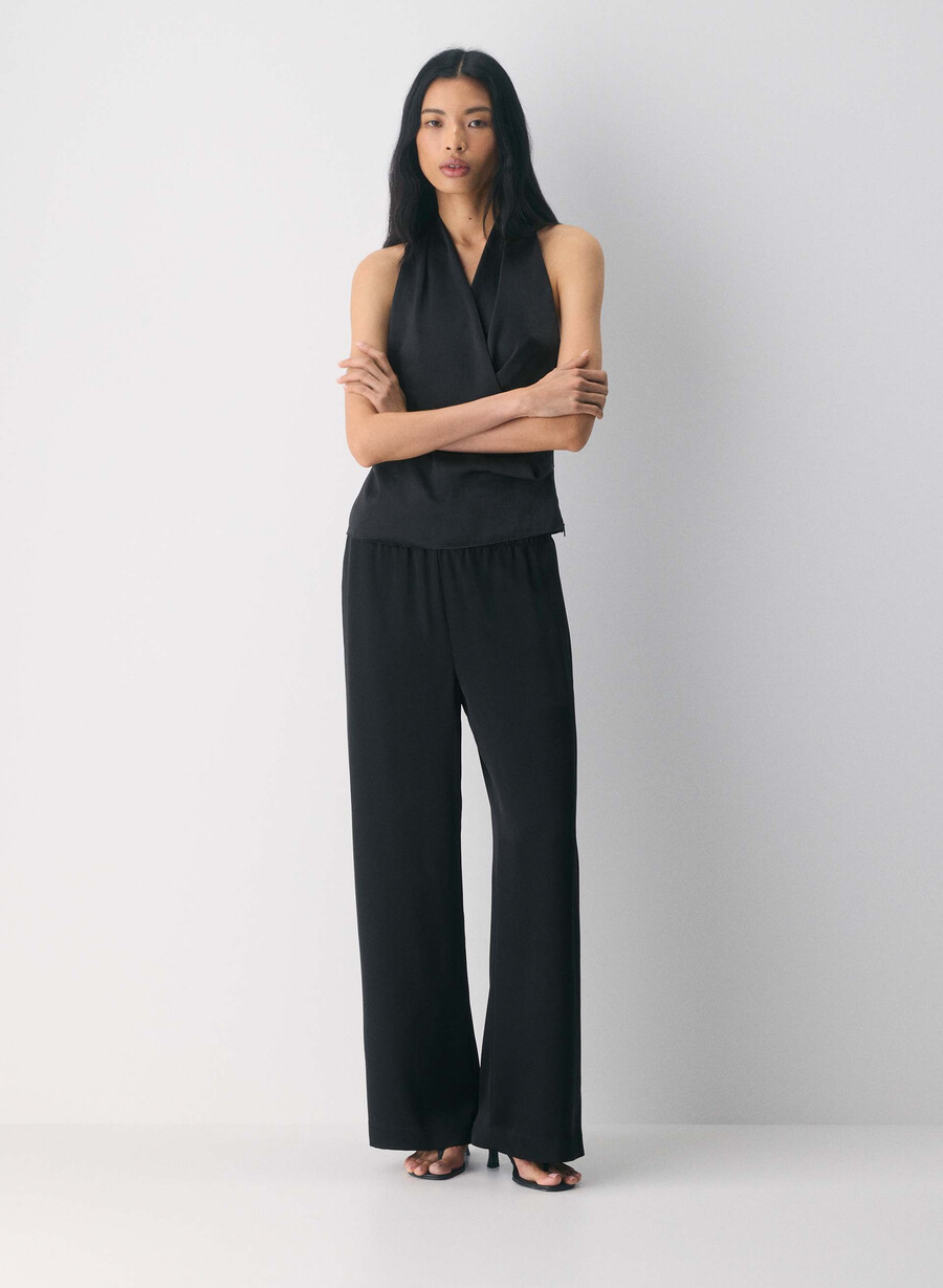 the lodge pant - satin black
