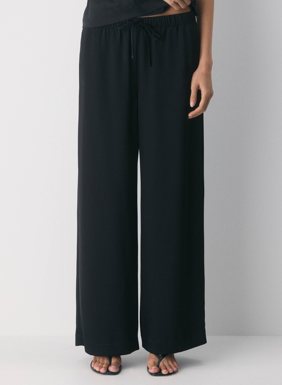 the lodge pant - satin black