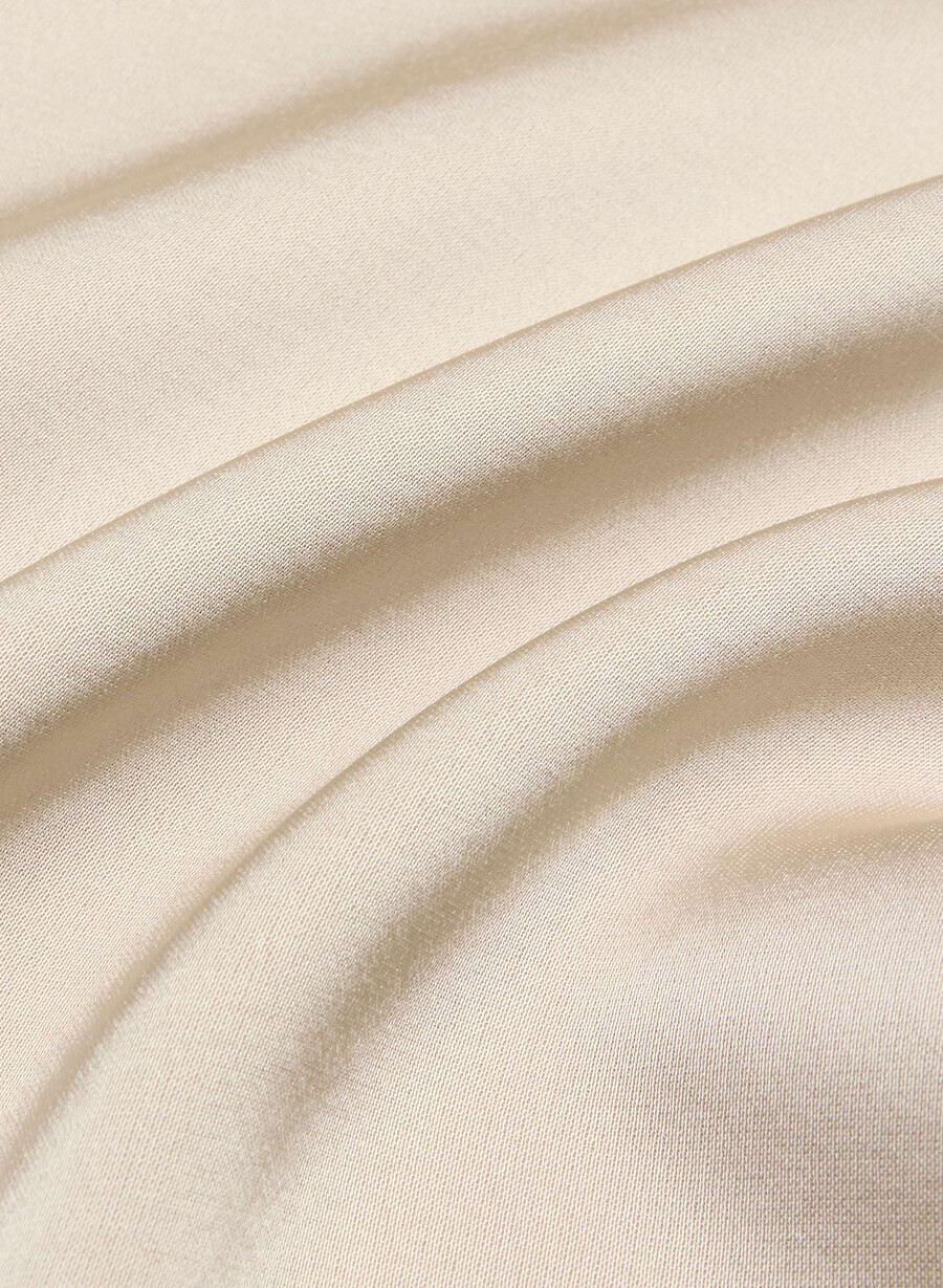 the lodge pant - satin marcona beige