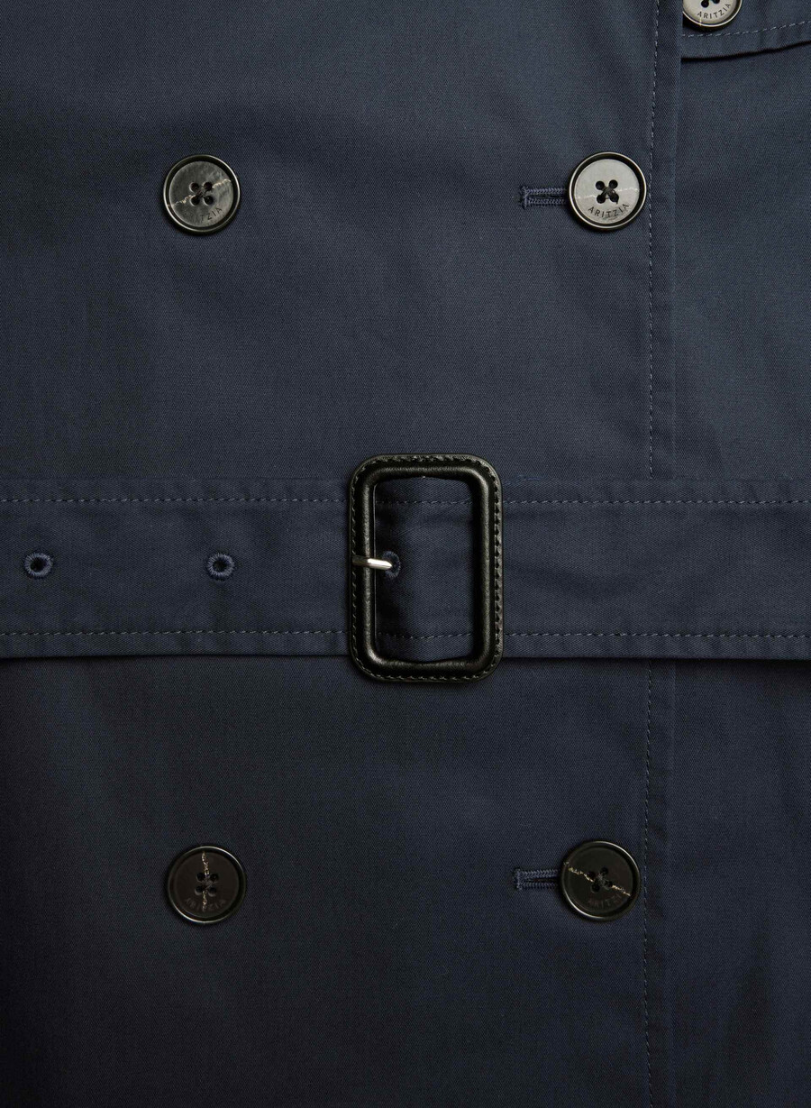 the finch trench coat - city twill admiral
