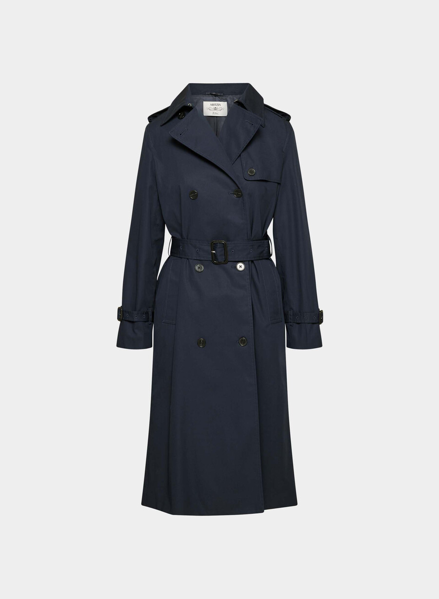 the finch trench coat - city twill admiral